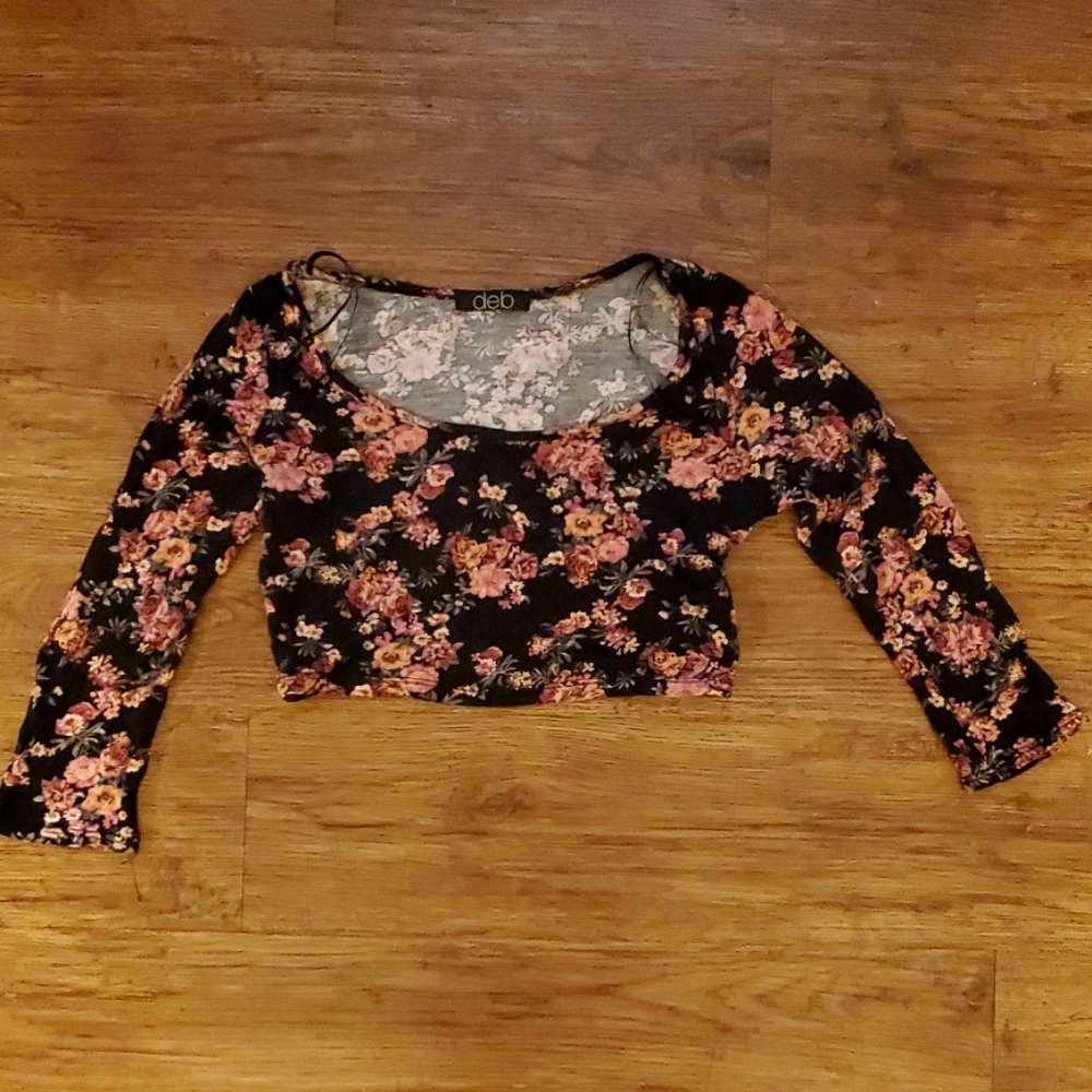 Floral Crop top
